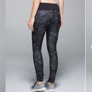 Lululemon Speed Tight II *Full-On Luxtreme, Sz 4